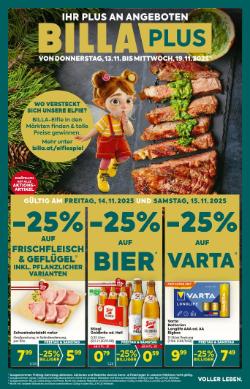 Titelbild des Prospekts von BILLA PLUS Salzburg