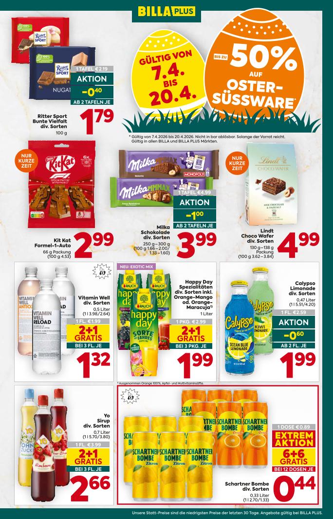 Prospekt von BILLA PLUS
