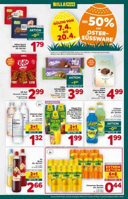 Titelbild des Prospekts von BILLA PLUS Wien / Burgenland