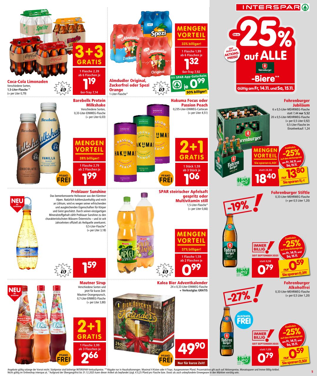 Prospekt von INTERSPAR