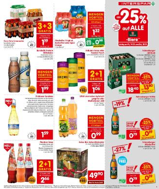 Titelbild des Prospekts von INTERSPAR VBG