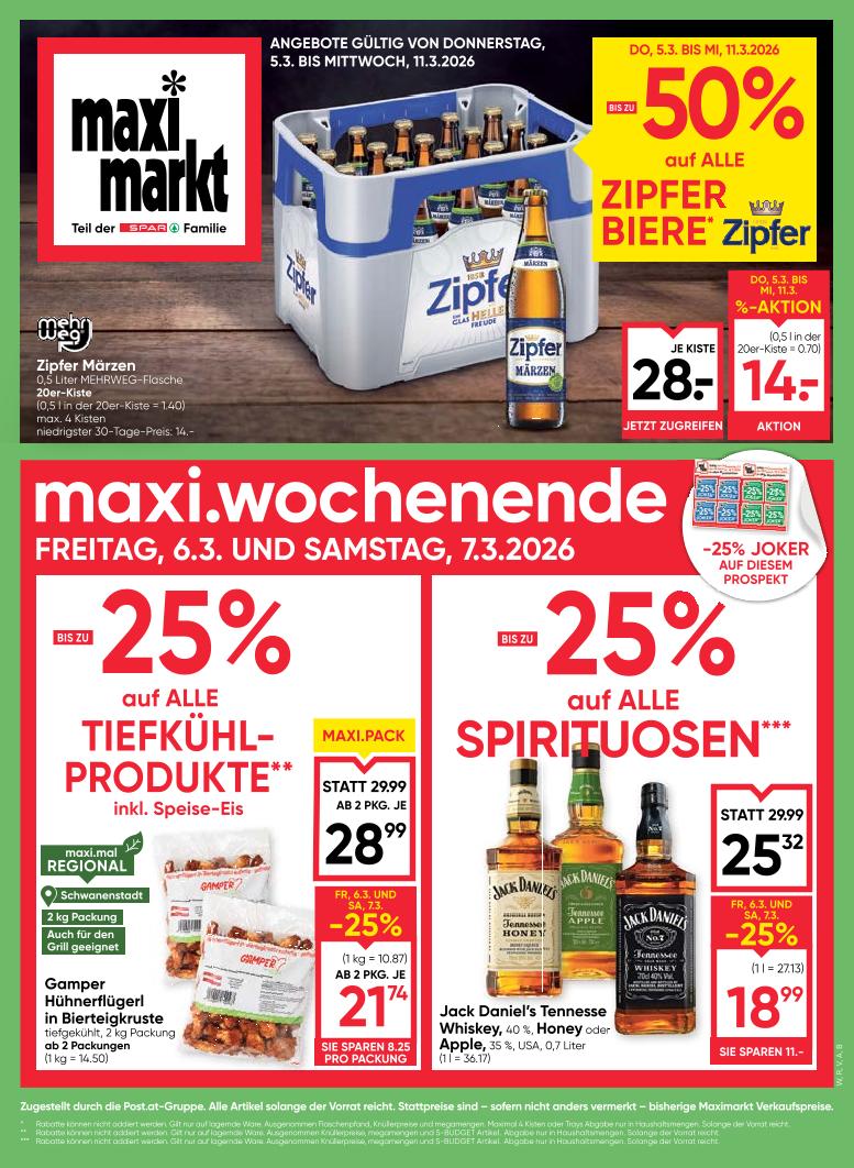 Prospekt von Maximarkt