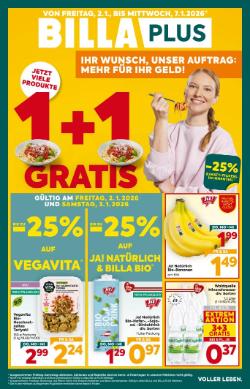 Titelbild des Prospekts von BILLA PLUS Wien