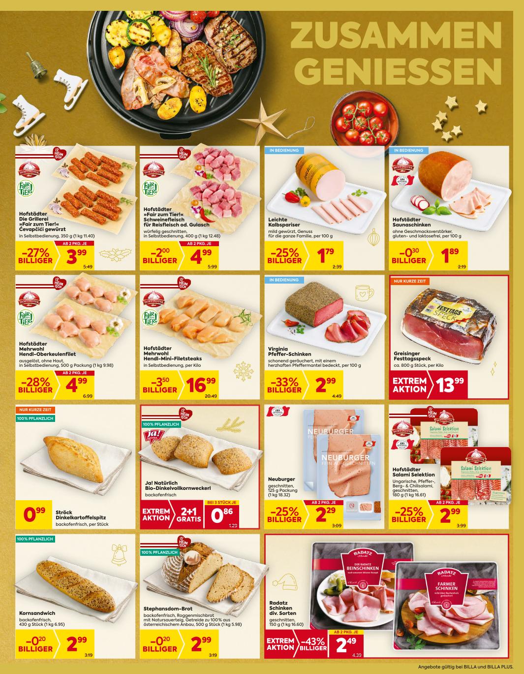 Prospekt von BILLA