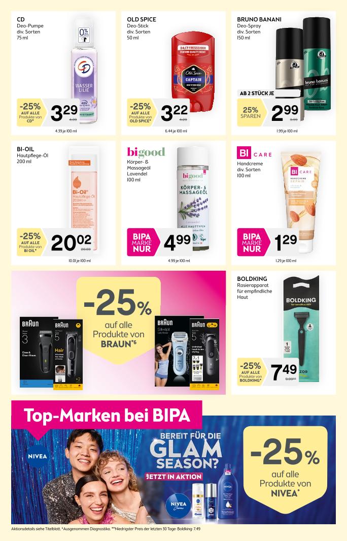 Prospekt von Bipa