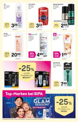 Titelbild des Prospekts von Bipa