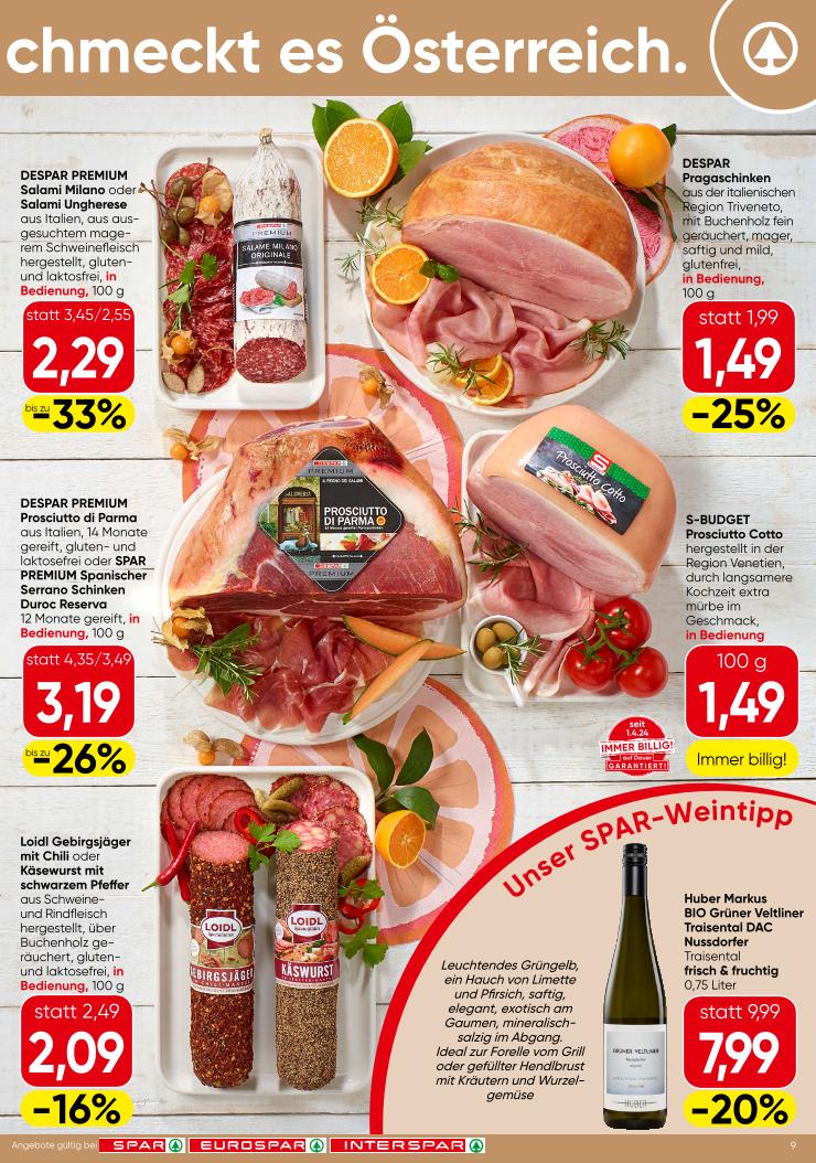 Prospekt von SPAR