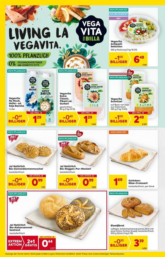 Prospekt von BILLA