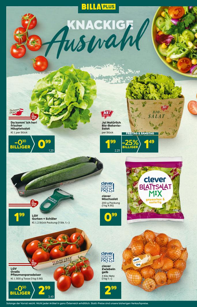 Prospekt von BILLA PLUS