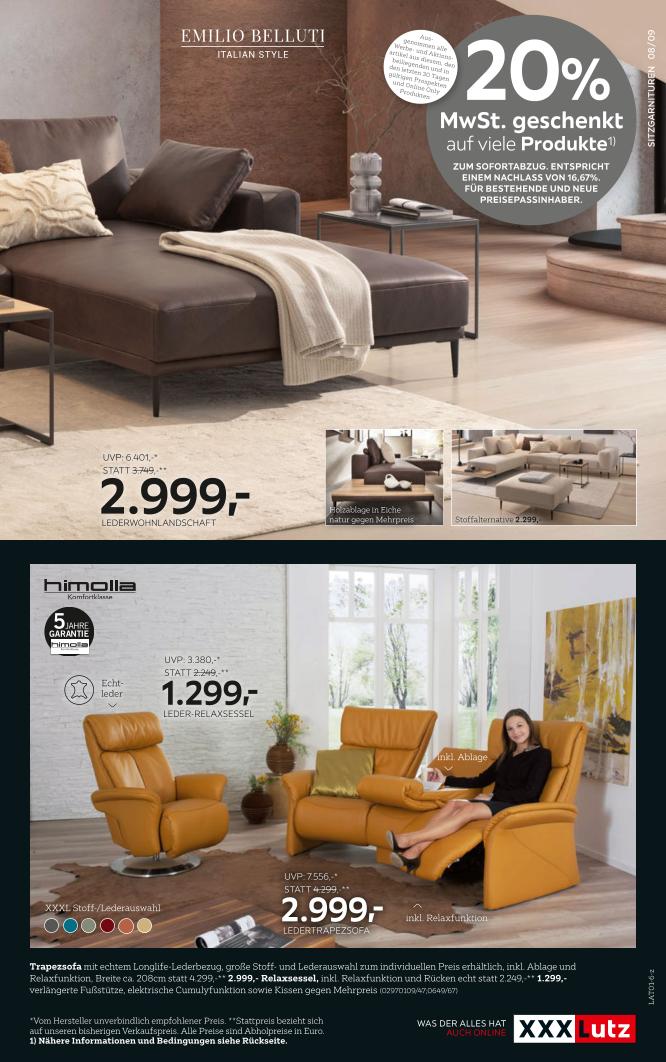 Prospekt von XXXLutz