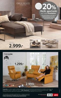 Titelbild des Prospekts von XXXLutz Marken