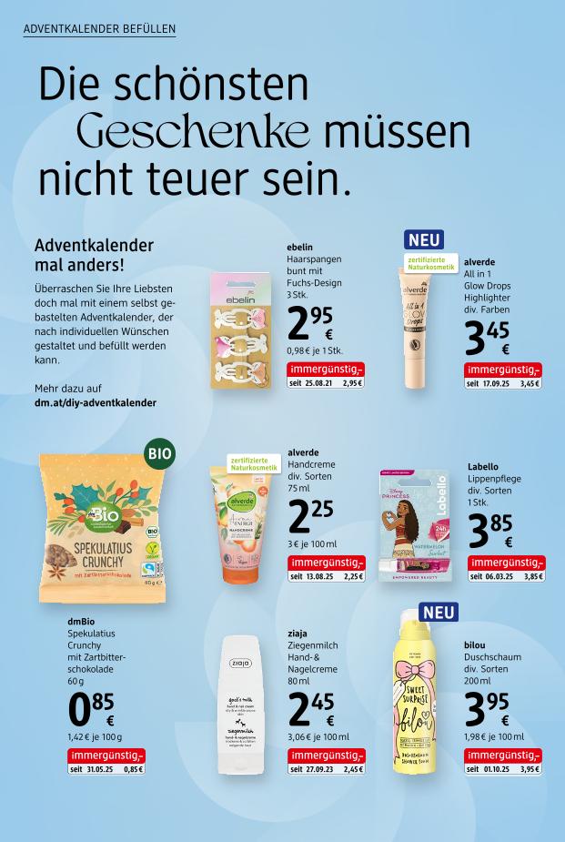 Prospekt von dm drogerie markt