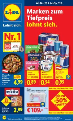Titelbild des Prospekts von Lidl