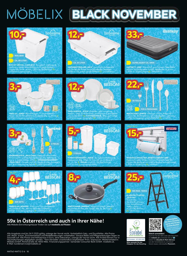 Prospekt von Möbelix