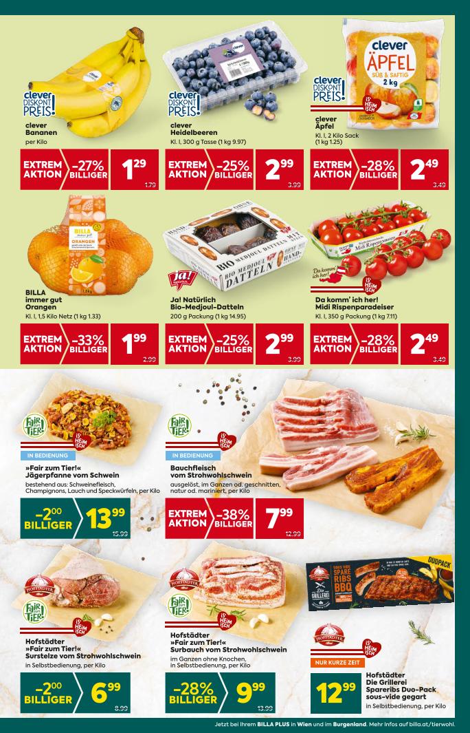 Prospekt von BILLA PLUS