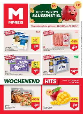 Titelbild des Prospekts von MPREIS Oberösterreich