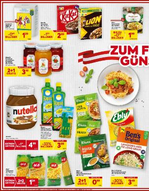 Titelbild des Prospekts von BILLA Wien
