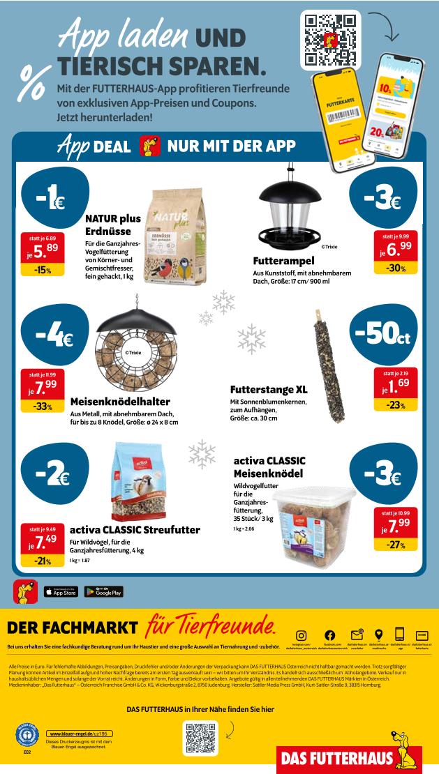 Prospekt von DAS FUTTERHAUS