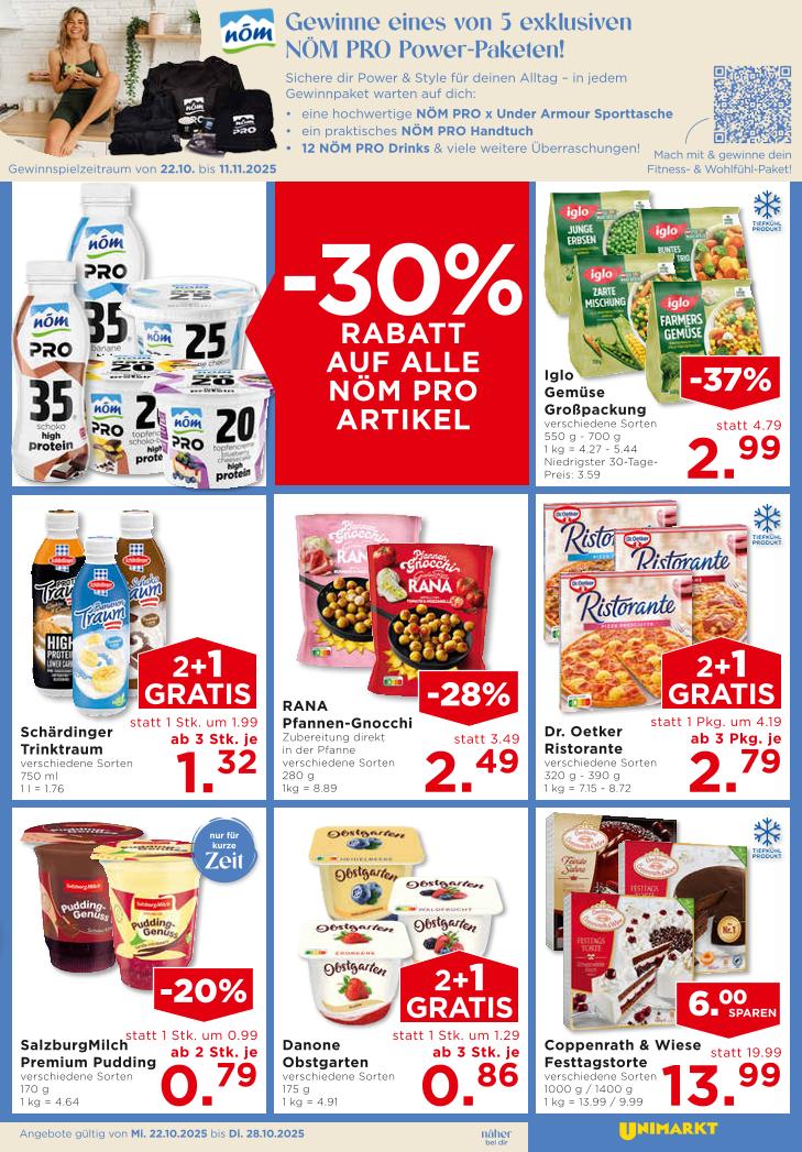Prospekt von Unimarkt