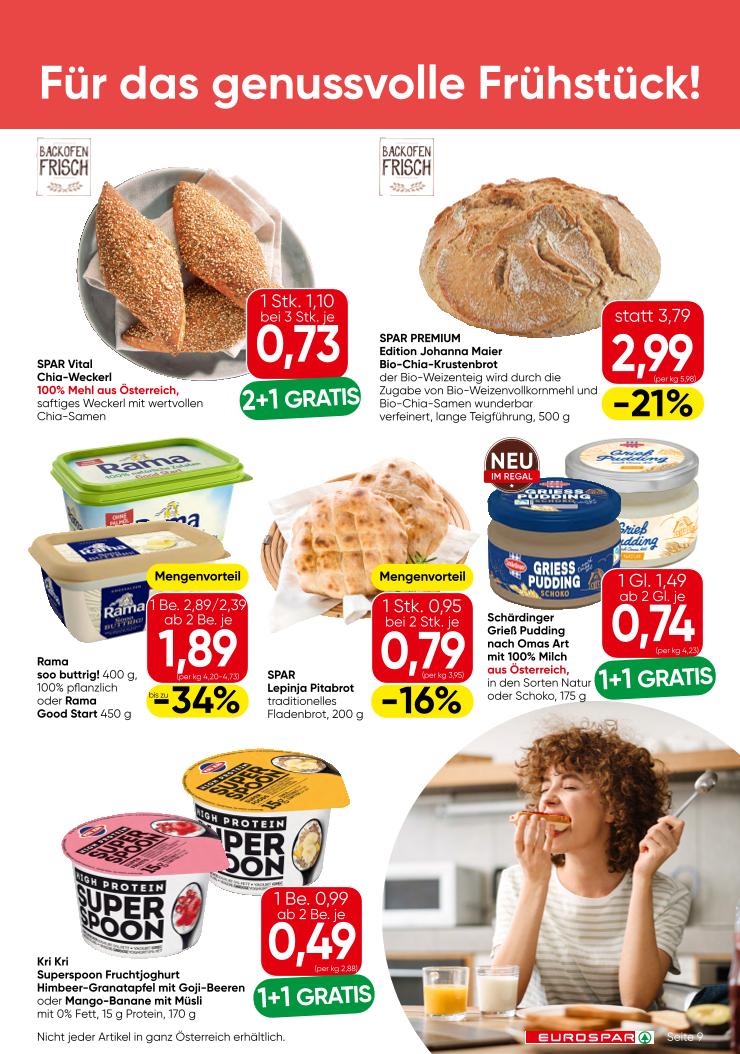 Prospekt von EUROSPAR