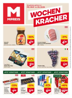Titelbild des Prospekts von MPREIS SBG