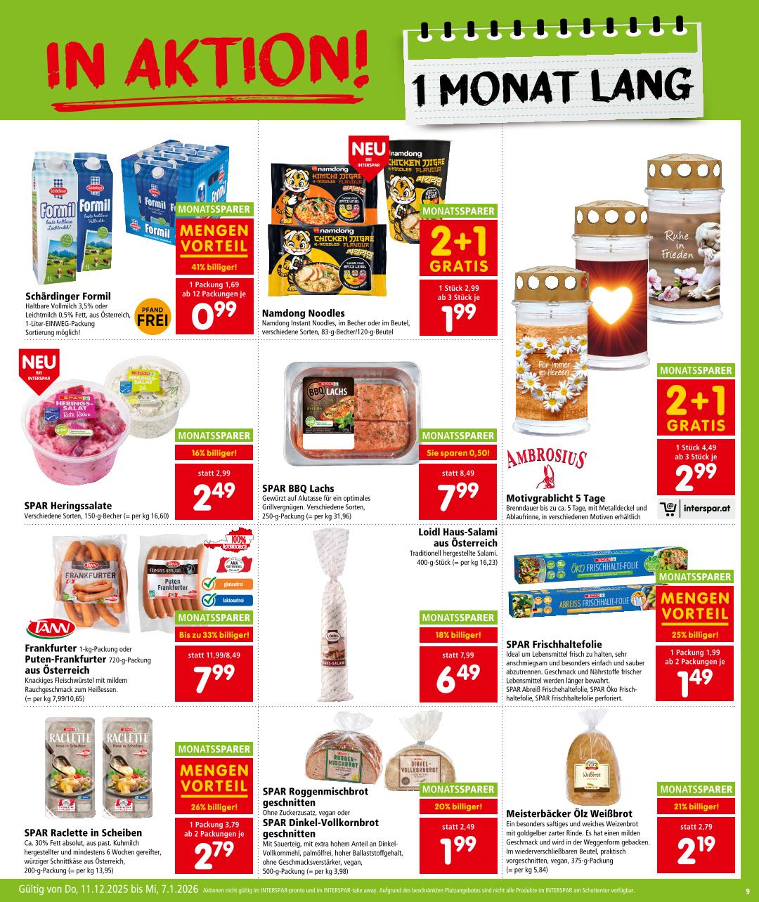 Prospekt von INTERSPAR