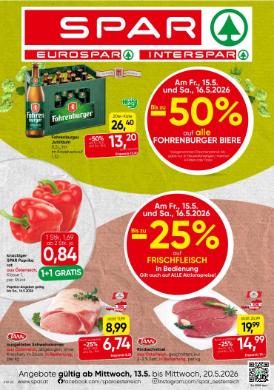 Titelbild des Prospekts von SPAR VBG