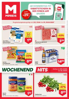 Titelbild des Prospekts von MPREIS Oberösterreich