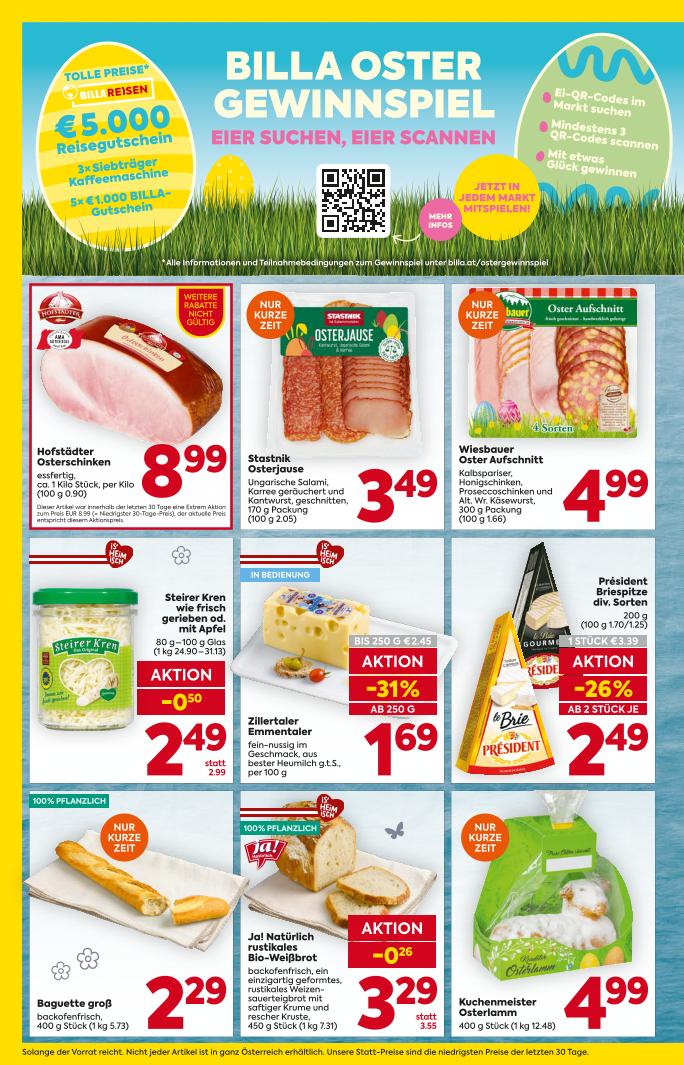 Prospekt von BILLA