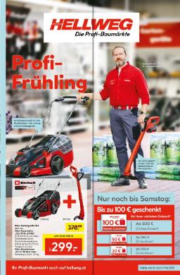 Titelbild des Prospekts von HELLWEG
