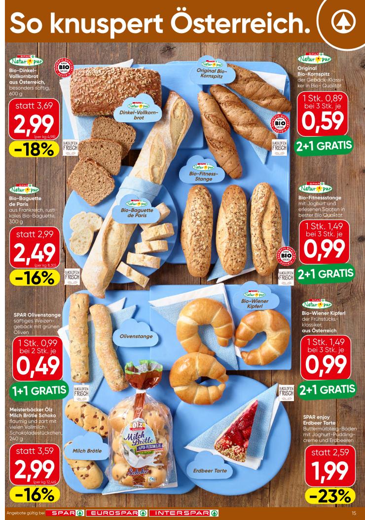 Prospekt von SPAR