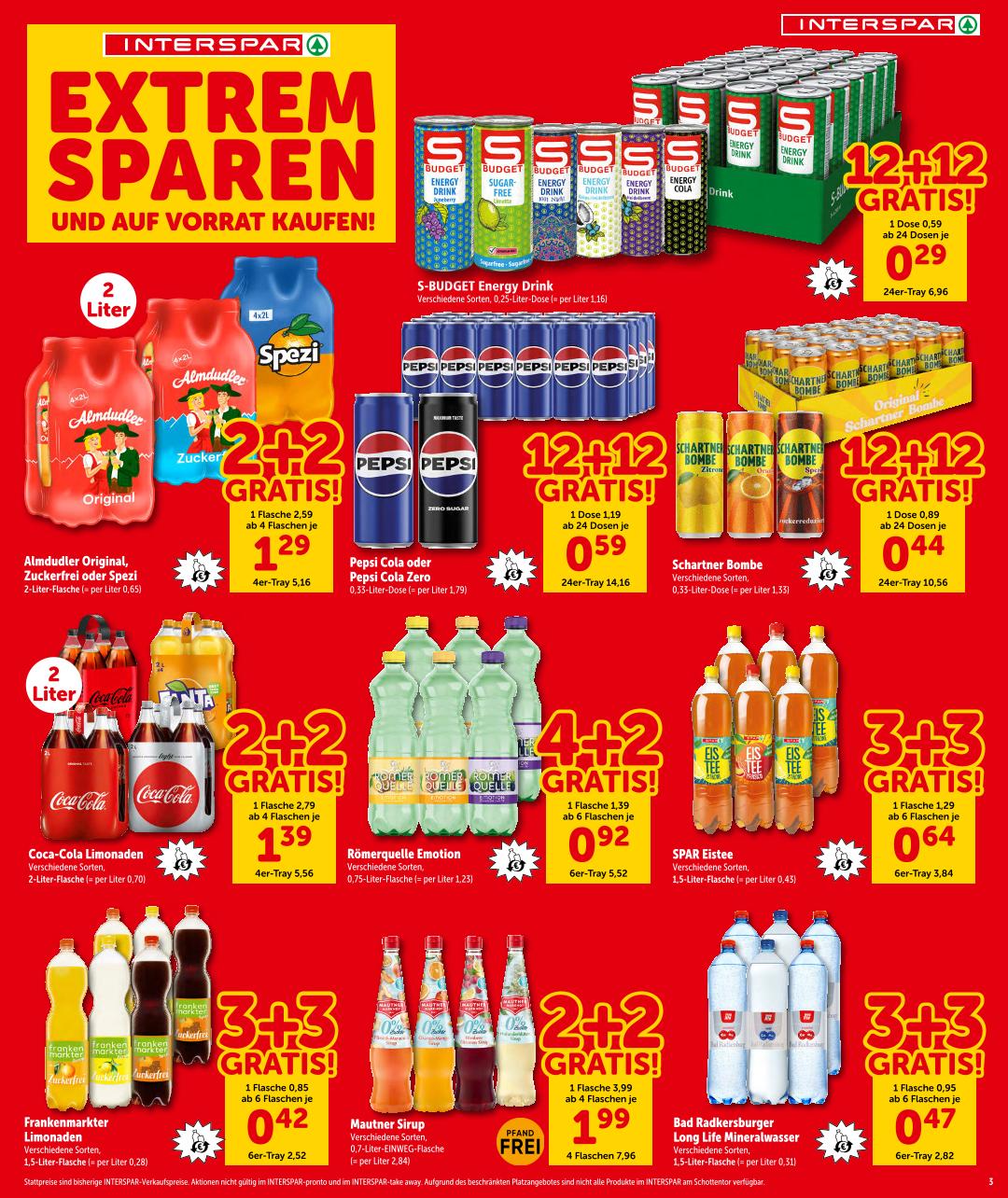 Prospekt von INTERSPAR