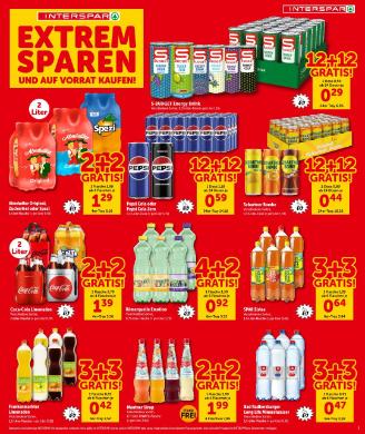 Titelbild des Prospekts von INTERSPAR WIEN