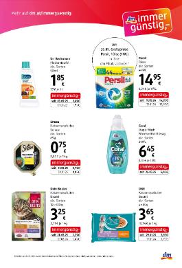 Titelbild des Prospekts von dm drogerie markt immergünstig express