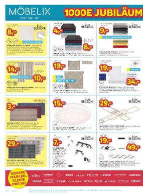 Titelbild des Prospekts von Möbelix