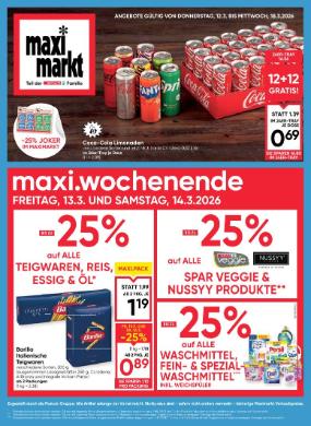 Titelbild des Prospekts von Maximarkt Oberösterreich