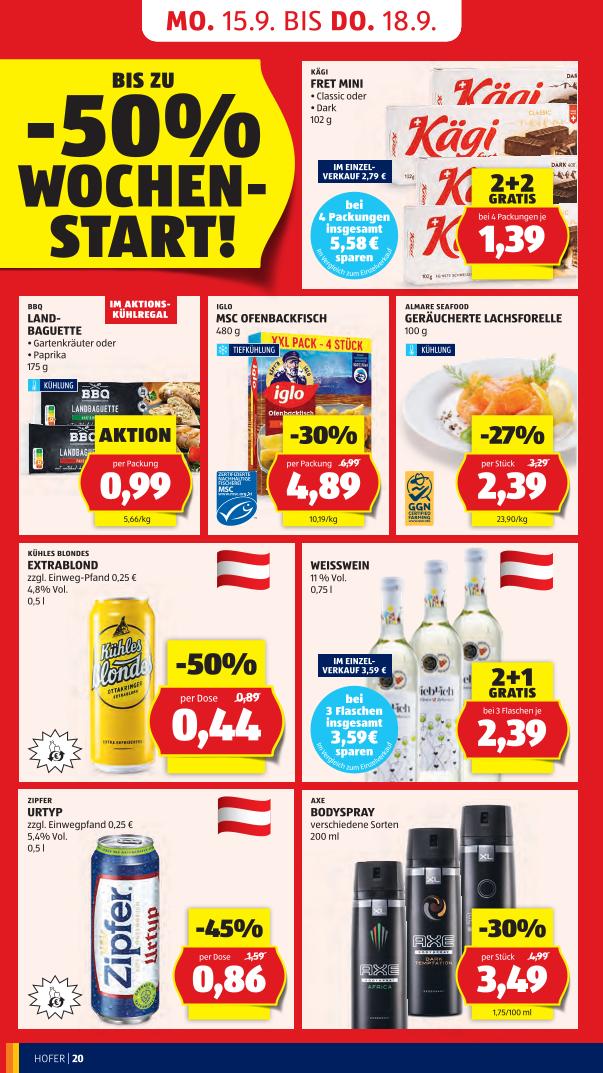 Prospekt von HOFER