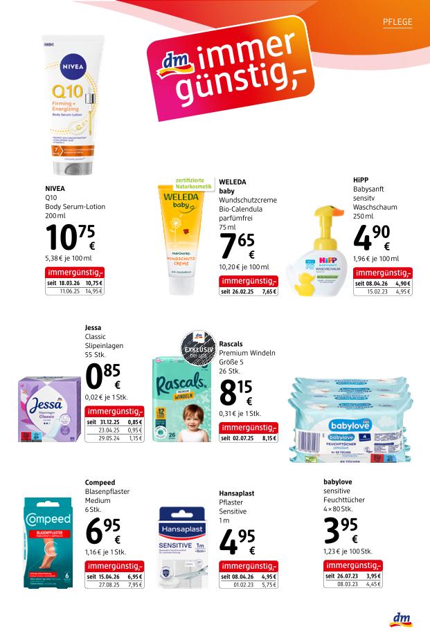 Prospekt von dm drogerie markt
