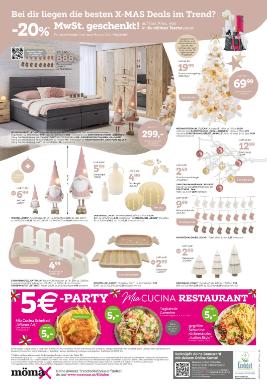 Titelbild des Prospekts von mömax