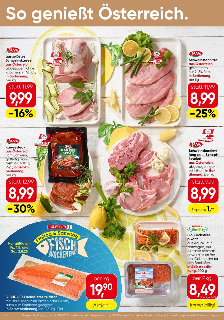 Prospekt von SPAR