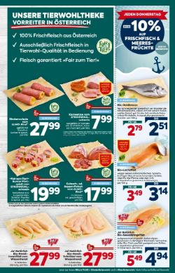 Titelbild des Prospekts von BILLA PLUS Oberösterreich