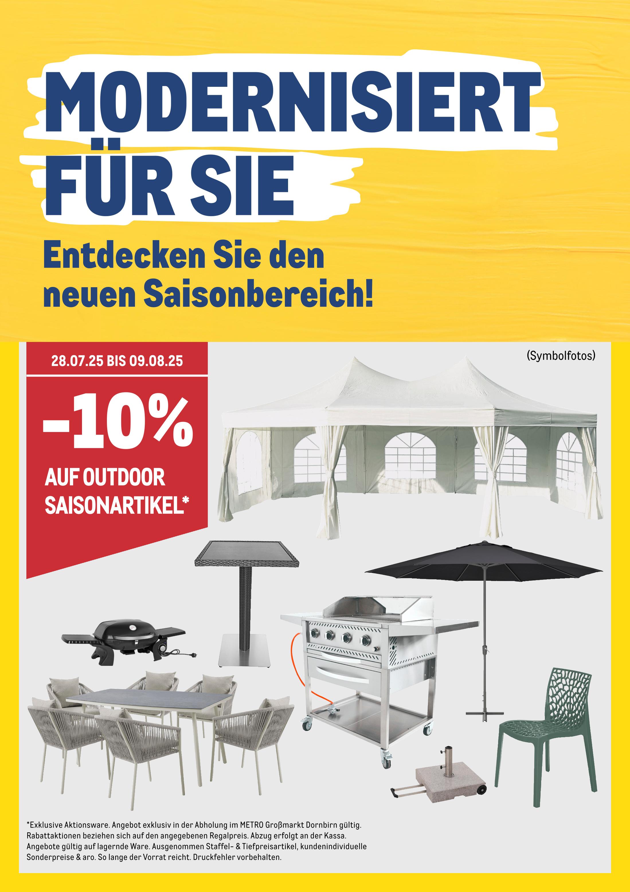 Prospekt von METRO