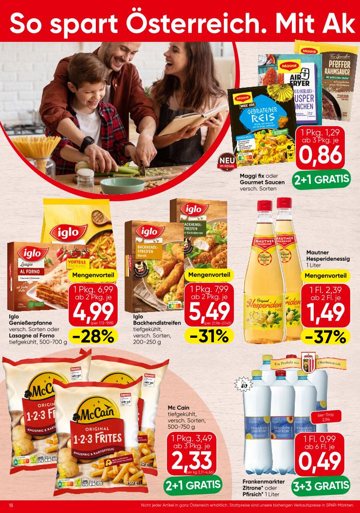 Prospekt von SPAR