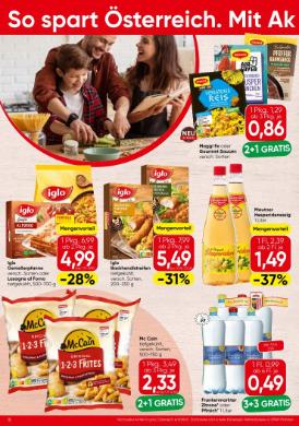 Titelbild des Prospekts von SPAR OÖ