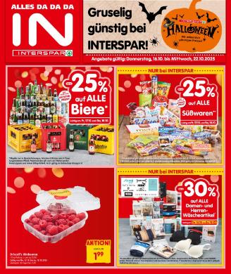 Titelbild des Prospekts von INTERSPAR VBG