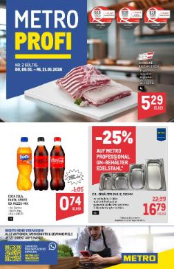 Titelbild des Prospekts von METRO PROFI alt