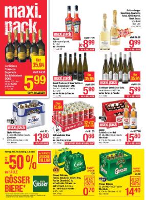 Titelbild des Prospekts von Maximarkt Ried