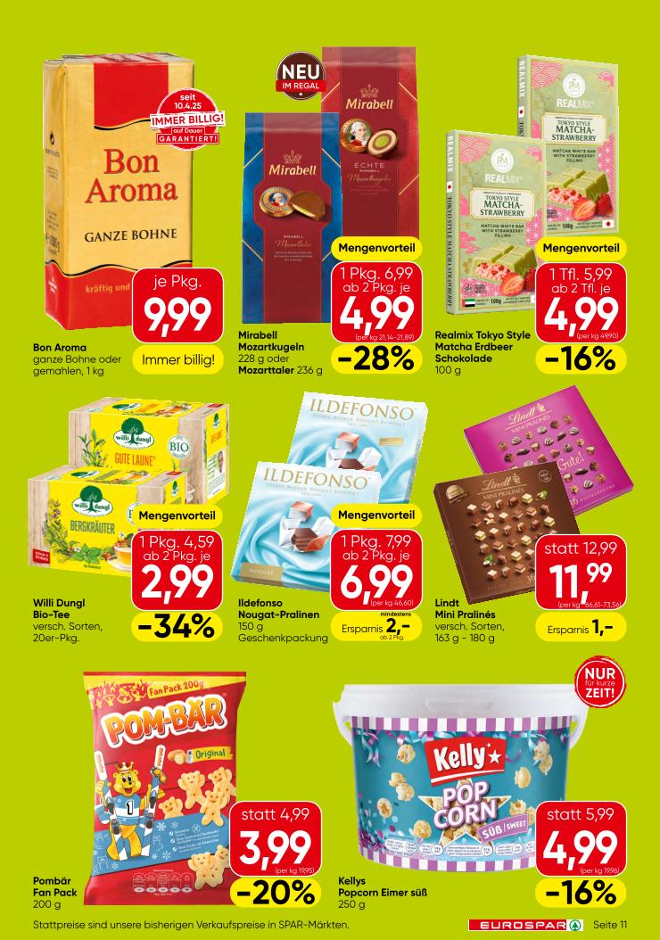 Prospekt von EUROSPAR