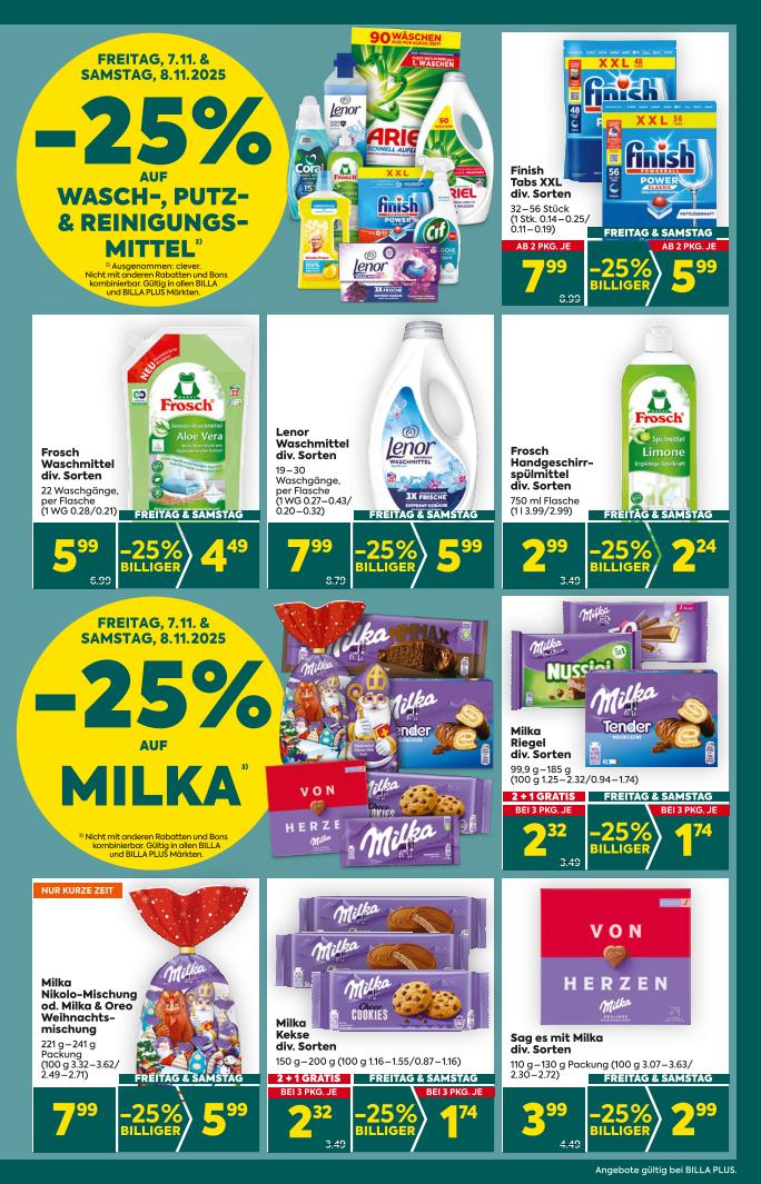 Prospekt von BILLA PLUS