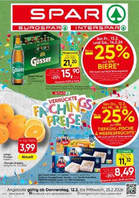 Titelbild des Prospekts von SPAR STMK